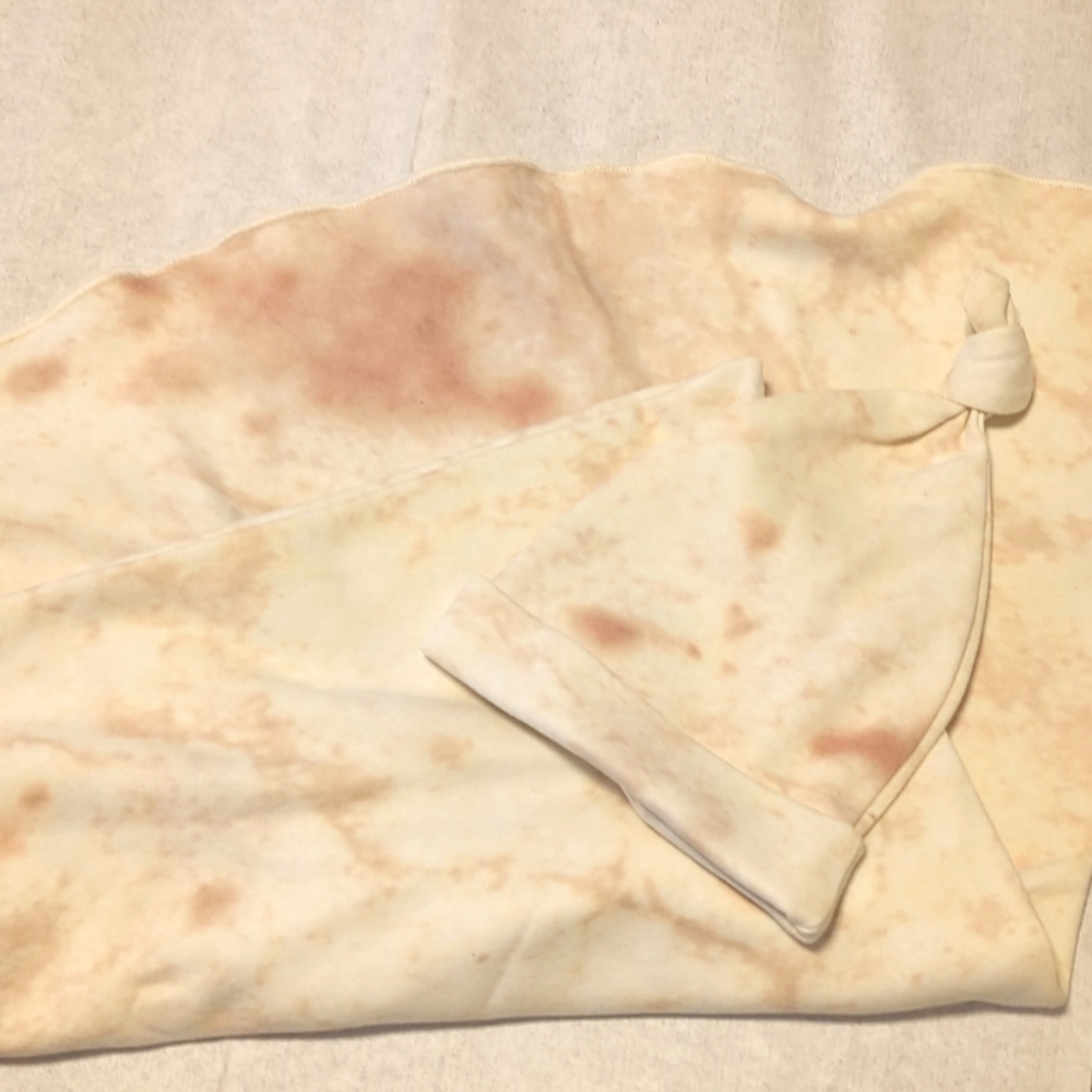 Bon Vivant Baby Tortilla Blanket & Beanie